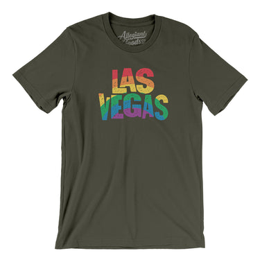 Las Vegas Nevada Pride Men/Unisex T-Shirt-Allegiant Goods Co. Vintage Sports Apparel