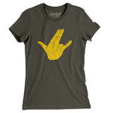 Shockers Hand Women's T-Shirt-Allegiant Goods Co. Vintage Sports Apparel