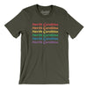 North Carolina Pride Men/Unisex T-Shirt-Army-Allegiant Goods Co. Vintage Sports Apparel
