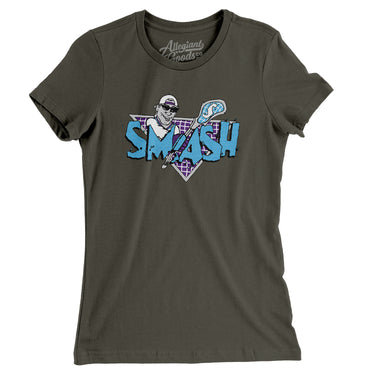 Syracuse Smash Lacrosse Women's T-Shirt-Allegiant Goods Co. Vintage Sports Apparel