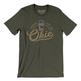 Drink Like an Okie Men/Unisex T-Shirt-Allegiant Goods Co. Vintage Sports Apparel