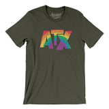 Austin Texas Pride Men/Unisex T-Shirt-Allegiant Goods Co. Vintage Sports Apparel