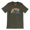 Austin Texas Pride Men/Unisex T-Shirt-Army-Allegiant Goods Co. Vintage Sports Apparel