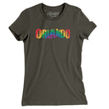 Orlando Florida Pride Women's T-Shirt-Allegiant Goods Co. Vintage Sports Apparel