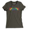 Orlando Florida Pride Women's T-Shirt-Army-Allegiant Goods Co. Vintage Sports Apparel