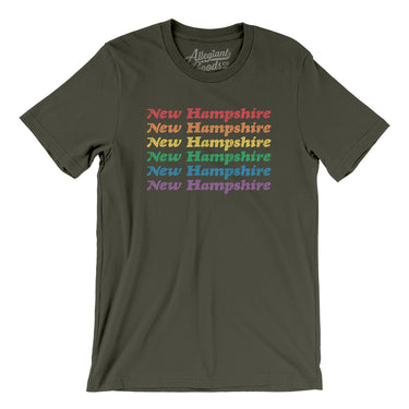New Hampshire Pride Men/Unisex T-Shirt-Allegiant Goods Co. Vintage Sports Apparel