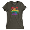 Fort Lauderdale Florida Pride Women's T-Shirt-Army-Allegiant Goods Co. Vintage Sports Apparel