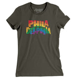 Philadelphia Pennsylvania Pride Women's T-Shirt-Allegiant Goods Co. Vintage Sports Apparel