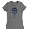 Wilmington Blue Bombers Basketball Women's T-Shirt-Asphalt-Allegiant Goods Co. Vintage Sports Apparel