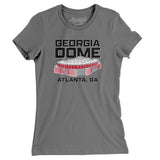 Georgia Dome Women's T-Shirt-Allegiant Goods Co. Vintage Sports Apparel