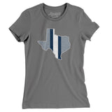 Texas Helmet Stripes Women's T-Shirt-Allegiant Goods Co. Vintage Sports Apparel