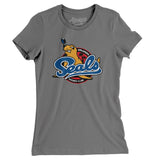 Orlando Seals Hockey Women's T-Shirt-Allegiant Goods Co. Vintage Sports Apparel