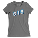 Nashville 615 Area Code Women's T-Shirt-Allegiant Goods Co. Vintage Sports Apparel