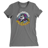 Philadelphia Bulldogs Roller Hockey Women's T-Shirt-Allegiant Goods Co. Vintage Sports Apparel