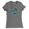 Huntsville Channel Cats Hockey Women's T-Shirt-Asphalt-Allegiant Goods Co. Vintage Sports Apparel