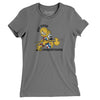 San Diego Conquistadors Women's T-Shirt-Asphalt-Allegiant Goods Co. Vintage Sports Apparel