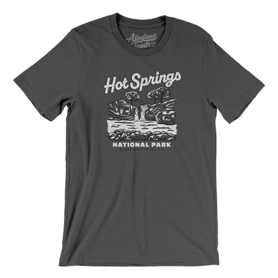 Hot Springs National Park Men/Unisex T-Shirt-Deep Heather-Allegiant Goods Co. Vintage Sports Apparel