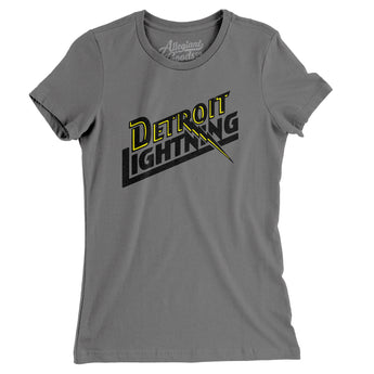 Detroit Lightning Soccer Women's T-Shirt-Allegiant Goods Co. Vintage Sports Apparel