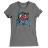 Motor City Mustangs Roller Hockey Women's T-Shirt-Asphalt-Allegiant Goods Co. Vintage Sports Apparel