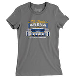 St. Louis Arena Women's T-Shirt-Allegiant Goods Co. Vintage Sports Apparel