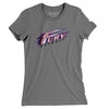 Detroit Fury Arena Football Women's T-Shirt-Asphalt-Allegiant Goods Co. Vintage Sports Apparel
