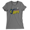 Carolina Vipers Soccer Women's T-Shirt-Asphalt-Allegiant Goods Co. Vintage Sports Apparel
