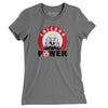 Chicago Power Soccer Women's T-Shirt-Asphalt-Allegiant Goods Co. Vintage Sports Apparel