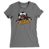San Jose Grizzlies Soccer Women's T-Shirt-Asphalt-Allegiant Goods Co. Vintage Sports Apparel