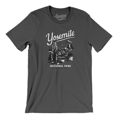 Yosemite National Park Men/Unisex T-Shirt-Deep Heather-Allegiant Goods Co. Vintage Sports Apparel