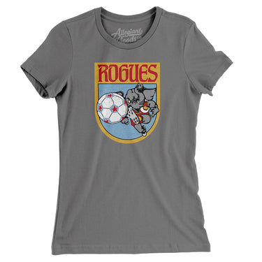 Memphis Rogues Soccer Women's T-Shirt-Allegiant Goods Co. Vintage Sports Apparel