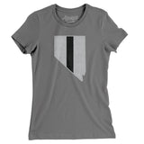 Nevada Helmet Stripe Women's T-Shirt-Allegiant Goods Co. Vintage Sports Apparel