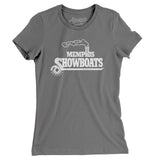 Memphis Showboats Football Women's T-Shirt-Allegiant Goods Co. Vintage Sports Apparel