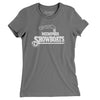 Memphis Showboats Football Women's T-Shirt-Asphalt-Allegiant Goods Co. Vintage Sports Apparel