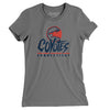 Connecticut Coyotes Arena Football Women's T-Shirt-Asphalt-Allegiant Goods Co. Vintage Sports Apparel