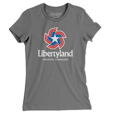 Libertyland Amusement Park Women's T-Shirt-Allegiant Goods Co. Vintage Sports Apparel