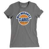 Milwaukee Clarks Hockey Women's T-Shirt-Allegiant Goods Co. Vintage Sports Apparel