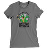 San Antonio Dragons Hockey Women's T-Shirt-Asphalt-Allegiant Goods Co. Vintage Sports Apparel