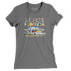 St. Pete Florida Pier Women's T-Shirt-Asphalt-Allegiant Goods Co. Vintage Sports Apparel