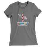 Kiddieland Amusement Park Women's T-Shirt-Allegiant Goods Co. Vintage Sports Apparel