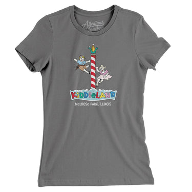 Kiddieland Amusement Park Women's T-Shirt-Allegiant Goods Co. Vintage Sports Apparel