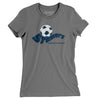 Pennsylvania Stoners Soccer Women's T-Shirt-Asphalt-Allegiant Goods Co. Vintage Sports Apparel