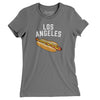 Los Angeles Hot Dog Women's T-Shirt-Asphalt-Allegiant Goods Co. Vintage Sports Apparel