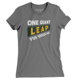 One Giant Leap For Green Bay Women's T-Shirt-Allegiant Goods Co. Vintage Sports Apparel