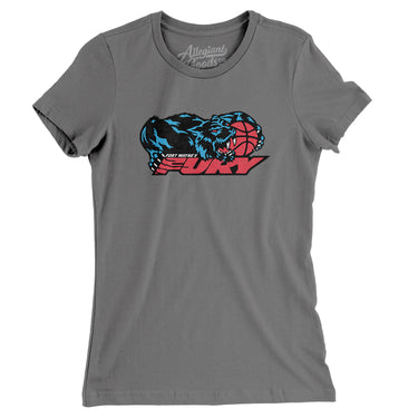 Fort Wayne Fury Basketball Women's T-Shirt-Allegiant Goods Co. Vintage Sports Apparel