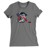 Long Island Jawz Roller Hockey Women's T-Shirt-Allegiant Goods Co. Vintage Sports Apparel