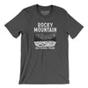 Rocky Mountains National Park Men/Unisex T-Shirt-Deep Heather-Allegiant Goods Co. Vintage Sports Apparel