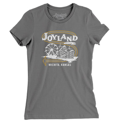 Joyland Amusement Park Women's T-Shirt-Asphalt-Allegiant Goods Co. Vintage Sports Apparel