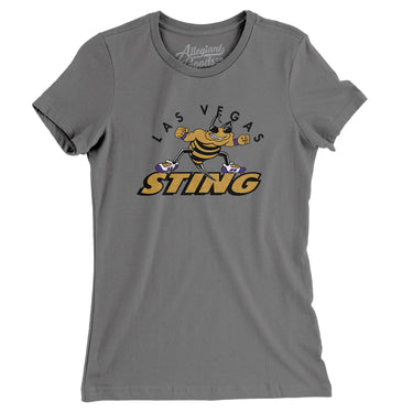 Las Vegas Sting Arena Football Women's T-Shirt-Allegiant Goods Co. Vintage Sports Apparel