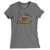 Las Vegas Sting Arena Football Women's T-Shirt-Asphalt-Allegiant Goods Co. Vintage Sports Apparel