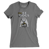 Long Beach Ice Dogs Hockey Women's T-Shirt-Allegiant Goods Co. Vintage Sports Apparel